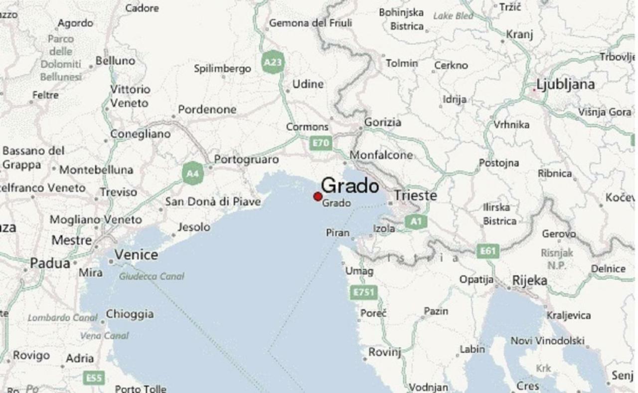 Appartamento Perco Riva Dandolo Grado Exterior foto